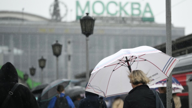 Москвичей предупредили о грозе и сильном ветре в среду