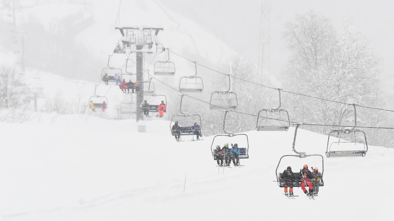 Синоптики предупредили о лавинной опасности в Сочи из-за сильного снегопада