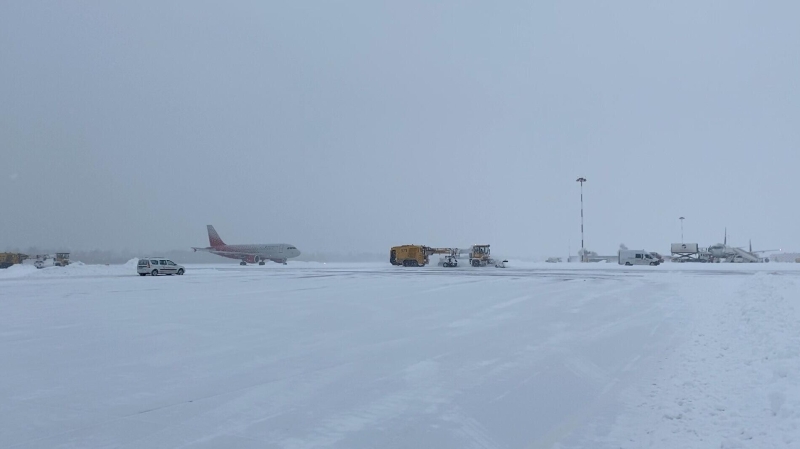 В Петербурге общественный транспорт работает штатно, несмотря на снегопад