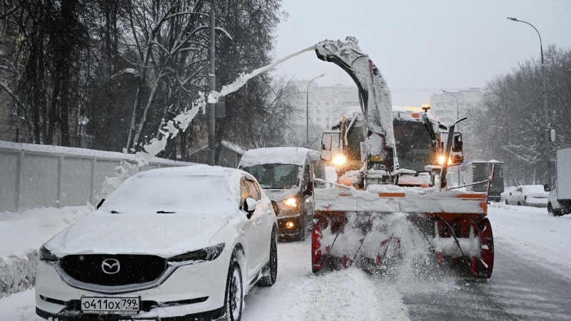 Высота снежного покрова в Петербурге достигла 26 сантиметров