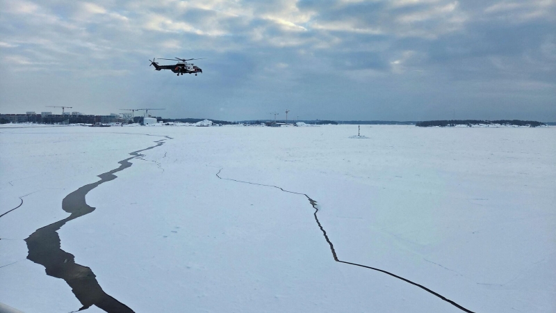 Финский залив полностью замерз впервые за 15 лет