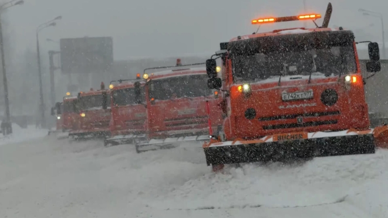 В Москве установлен новый суточный рекорд высоты снега