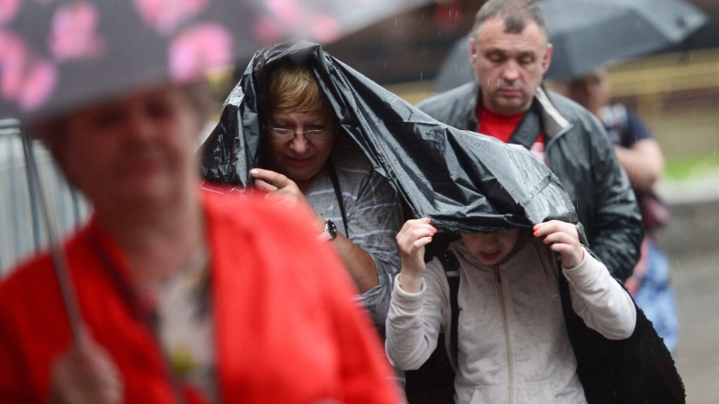 Москвичей предупредили о снегопадах